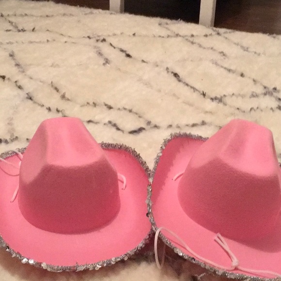 Pack of 2: Pink Lightup Cowgirl Hats - Picture 6 of 6